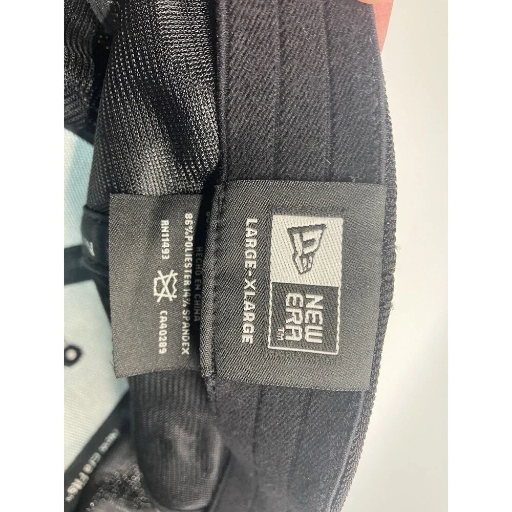 Cobra Pro V1 FootJoy Golf Hat New Era Flex Fit Black Sz L/XL